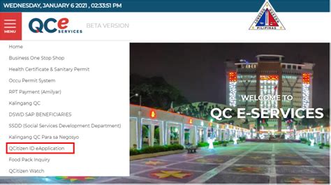 quezon city id|qcitizen log in.